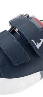 Tip Toey Joey New Flashy Shoes – Navy/White